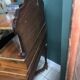 Inlayed desk, Napoleon III, France, circa 1870. Antique.