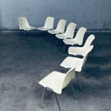 Orly Stacking Chairs by Bruno Pollak for Solo, Germany, 1979, Set of 8