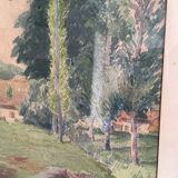 Watercolor table