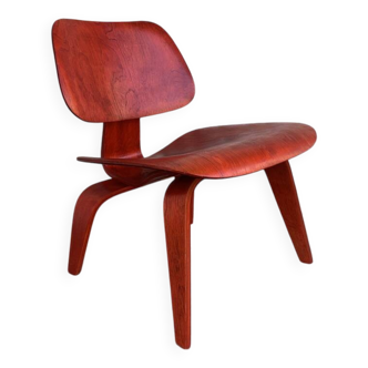 Fauteuil LCW Lounge Chair Eames par Evans / Herman Miller 1950s