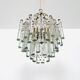 Crystal Glass Chandelier by Kinkeldey