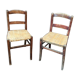 2 chairs bistro restaurant tavern brewery 1930 Alsace Tigre Bock Strasbourg