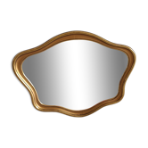 Miroir bois dorée