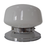 Art Deco Chrome Ceiling Light,1930's.