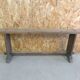 old farm bench