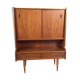 vintage sideboard with drawers and sliding doors