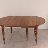 Table Louis Philipe old walnut 6 legs