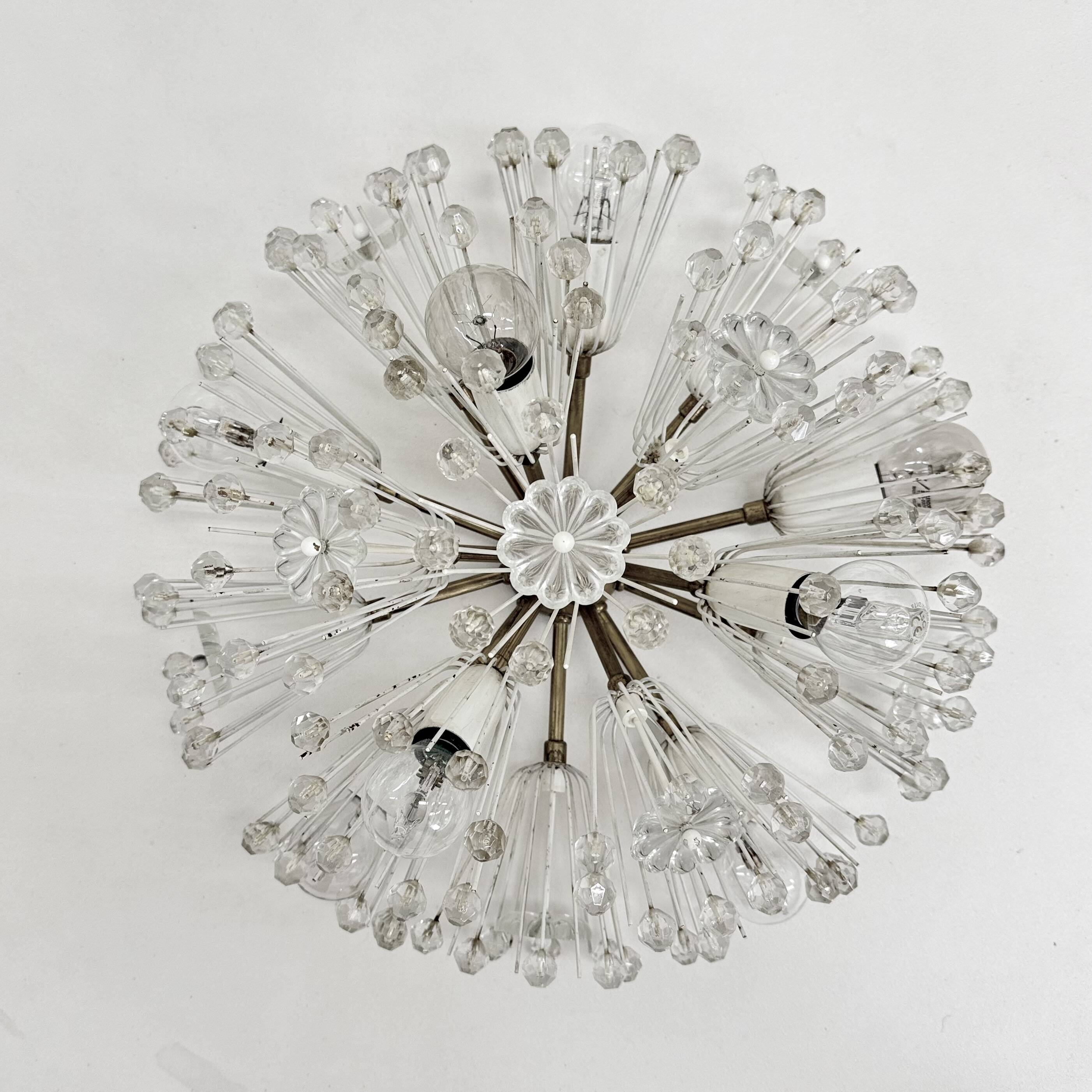 Snowball Ceiling Lamp by Emil Stejnar for Rupert Nikoll, 1950s