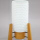 1960s rocket table lamp, Czechoslovakia