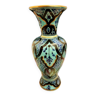 Vase céramique Tunisie Azouz Kharraz