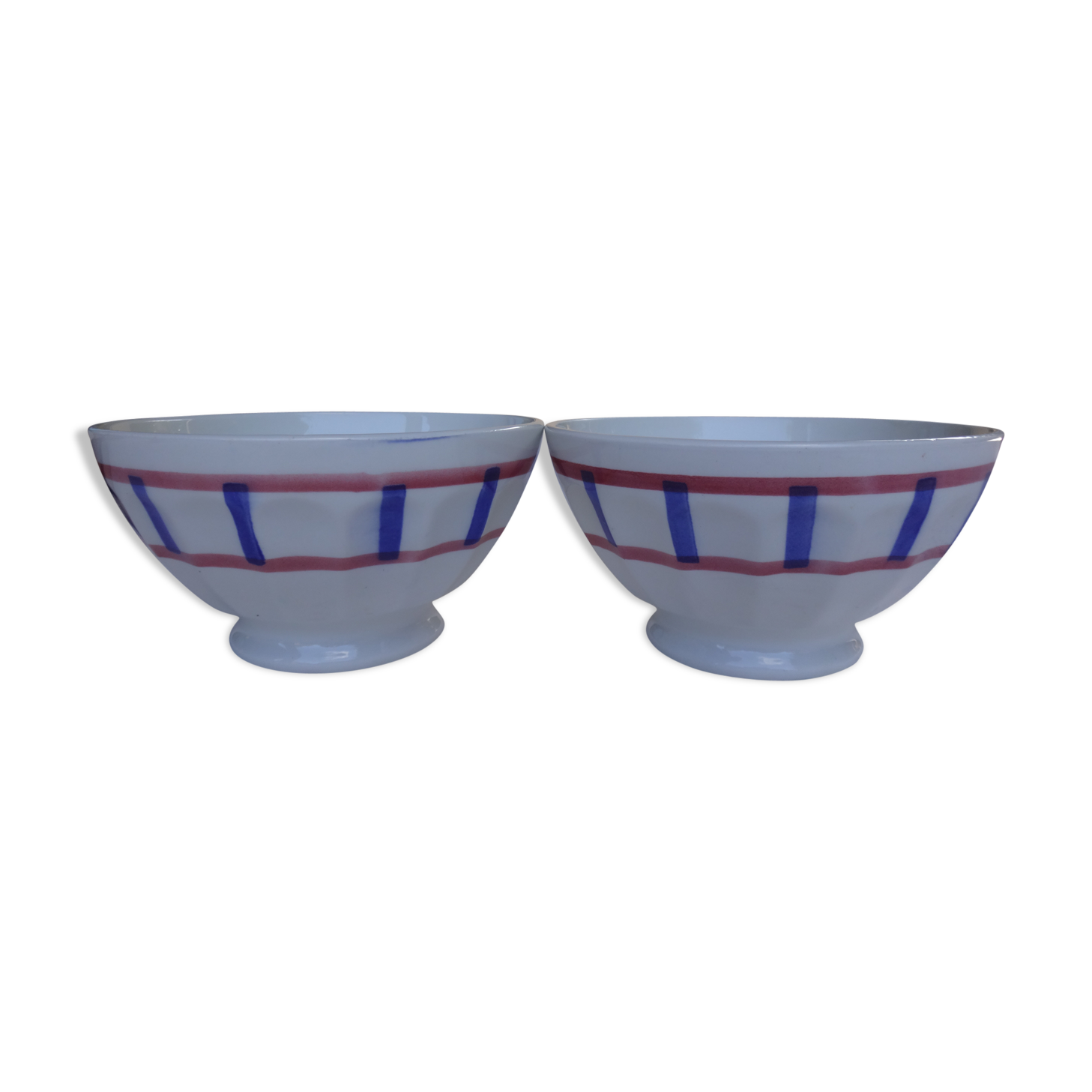 Numbered Basque bowls