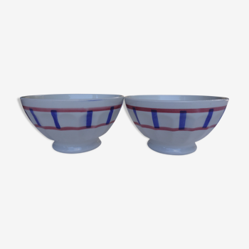 Numbered Basque bowls