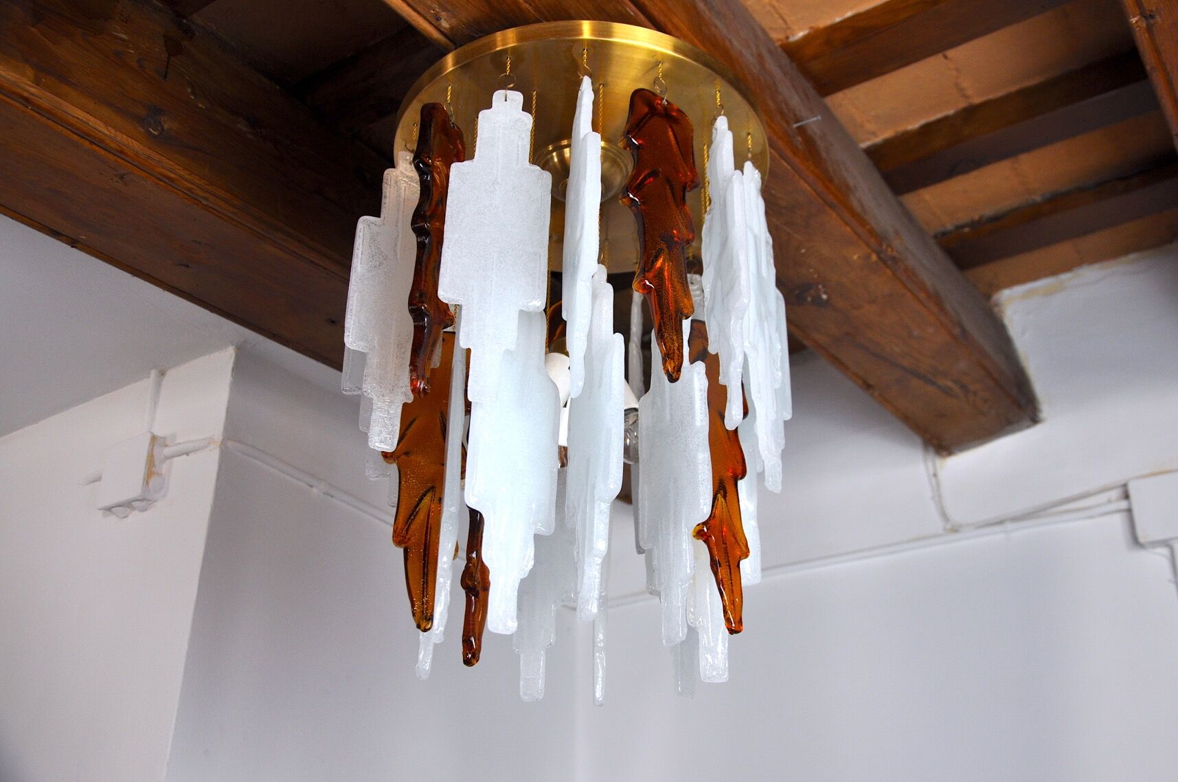 Poliarte chandelier by Albano Poli, 1970, Italy
