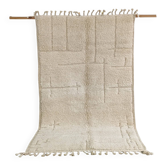 Tapis Beni Ouarain, 265 x 155 cm || 8,69 x 5,09 pieds, MS-337