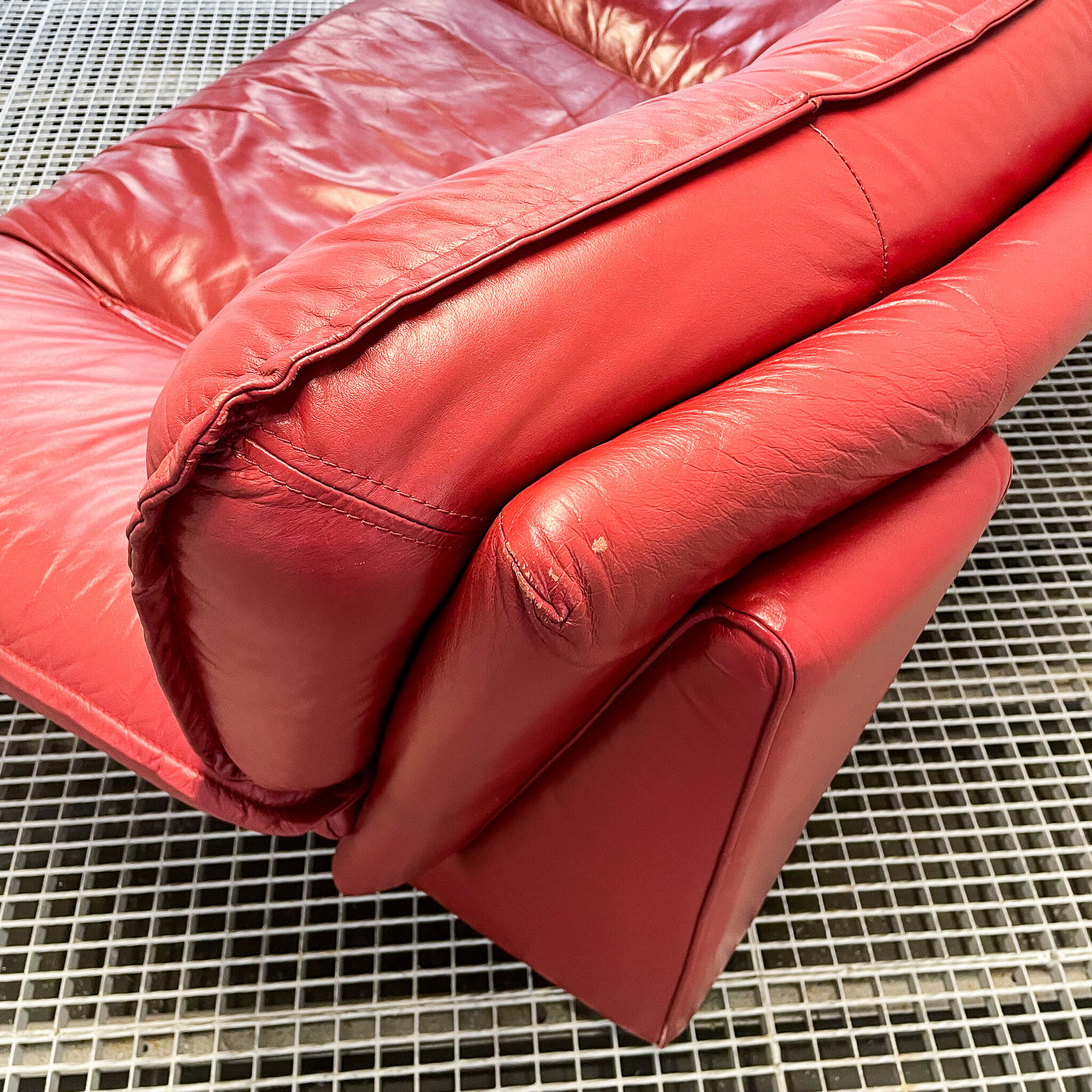 Nicoletti Salotti - 3-seater leather sofa