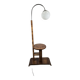 Art Deco Floor Lamp in Wood