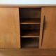 High oak buffet by Gérard Guermonprez, 1950s/60s.