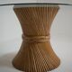 1970s rattan dining table