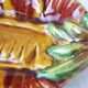 Dish Vallauris banana leaf
