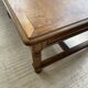 Solid walnut farmhouse castle table 1900 XXL