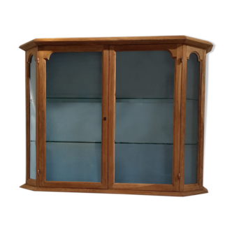 Vitrine murale en bois