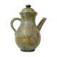La Grange aux Potiers, ceramic pourer with green cover, 35 cm