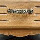 Buffet parisien vitré Art déco en bois brut