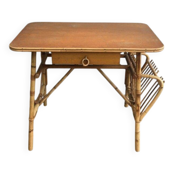 Bureau en rotin