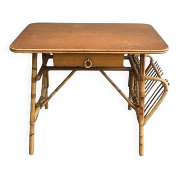 Bureau en rotin