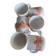 Set of 6 vintage Arcopal cups