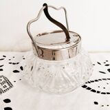 Sugar bowl, glass jam maker