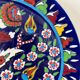 Kuthaya handcrafted ceramic plate