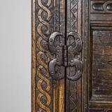 Charles II Oak Plaque, 1684, Set of 3