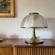 Mushroom Murano blown Glass Table Lamp, Fabbian Italy, 1970s