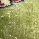 Vintage turkish rug cushion cover, 30 x 50 cm