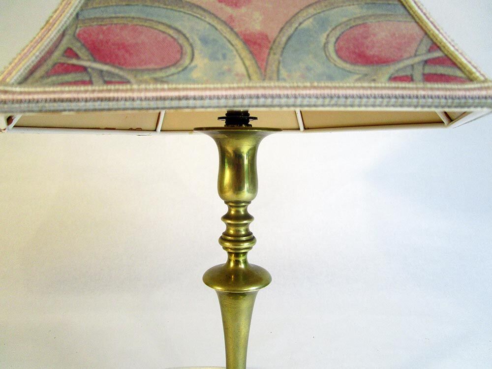 Old brass lamp