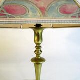 Old brass lamp