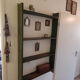 Old old teck green wall 74x14x123cm