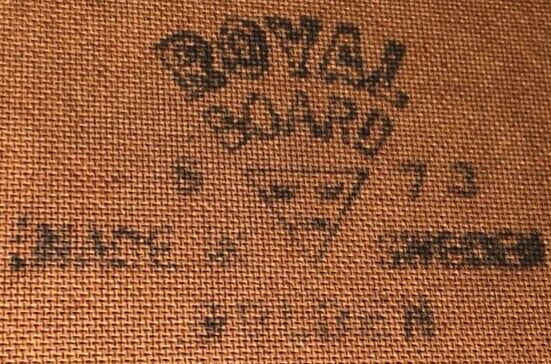 Enfilade "Royal Board of Sweden" teak, 1960