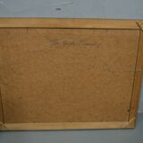 Swedish modern painting, 1946, oil on panel, framed, Hjamar Larsson