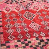 Vintage Handmade Boujaad Rug 156 x 293 cm - Berber rug - Moroccan wool rug
