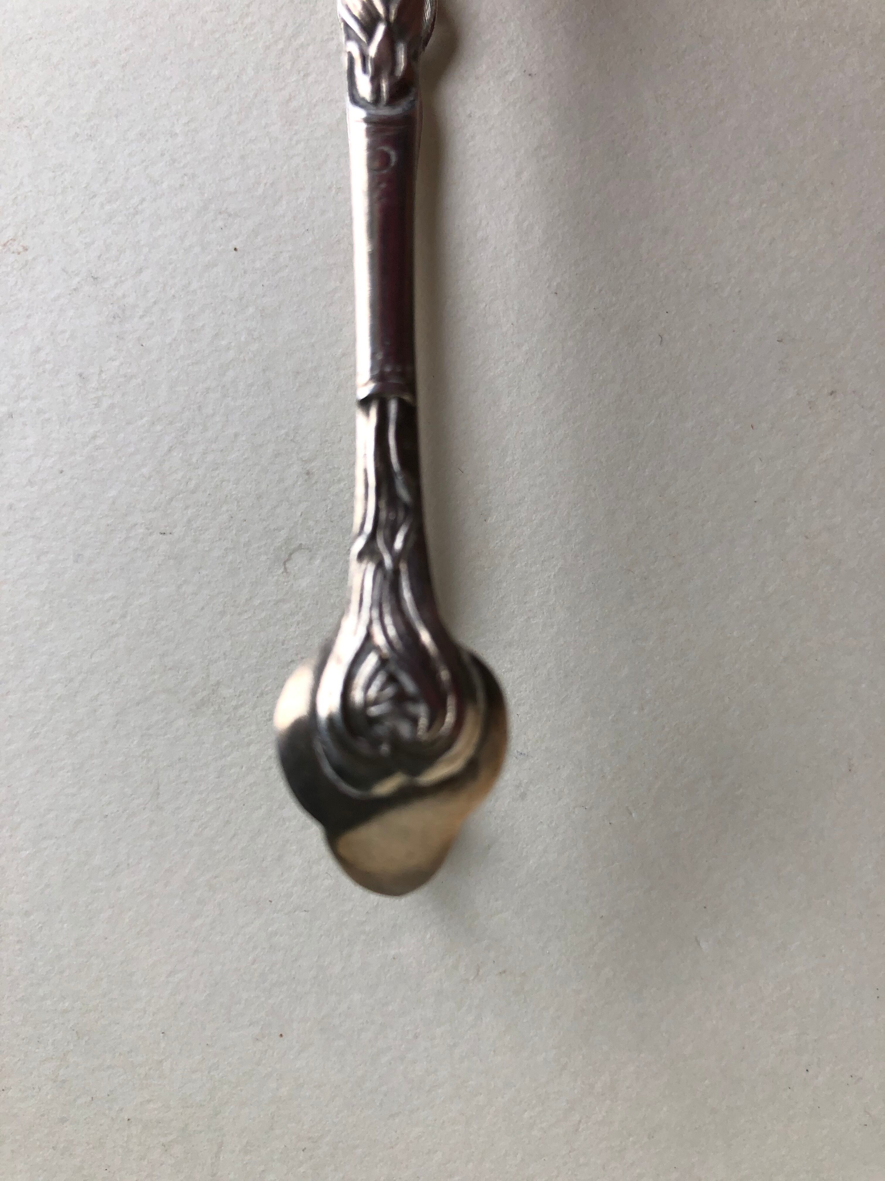 Pince à sucre en argent