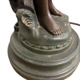 Table lamp in cast iron