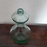 3 biberons de berger anciens en verre soufflé
