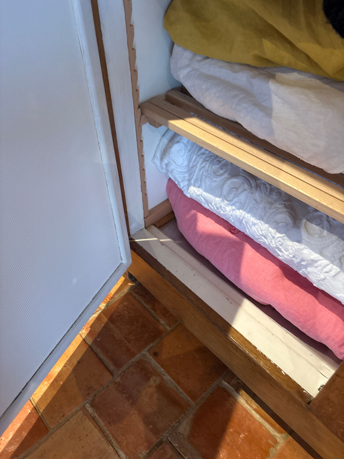 Old refrigerator furniture