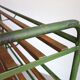Industrial floor, vintage wheeled
