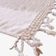 Beige Kilim Rug - 255 x 106 cm