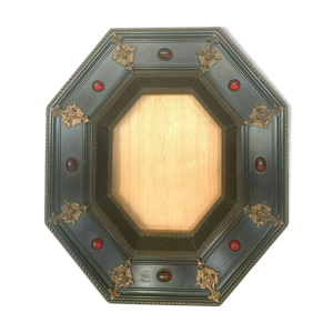 cadre octogonal en bois