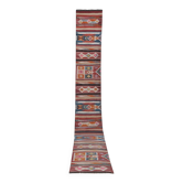 Tapis de couloir turc vintage