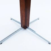 Table à manger Jorge Zalszupin ronde extensible palissandre jacaranda 1960